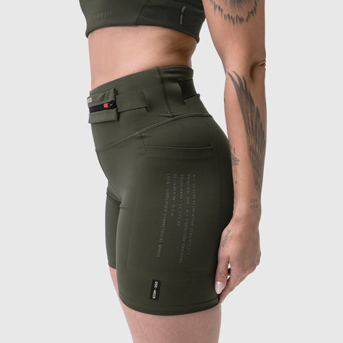 W029. LYCRA® 3-in-1 Biker Short - Olive