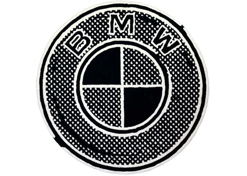Joshua Vides - BMW Logo Halftone 4ft Rug