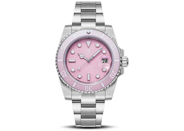 BAPE A Bathing Ape Type 1 Bapex Watch (2022) Pink Silver