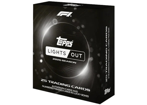 2026 Topps Formula 1 Lights Out Hobby Box