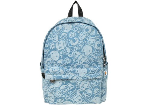 BAPE Baby Milo & Friends Medium Backpack Denim