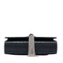 Classic Monogram Tassel Crossbody Bag Crocodile Embossed Leather Small
