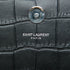 Classic Monogram Tassel Crossbody Bag Crocodile Embossed Leather Small