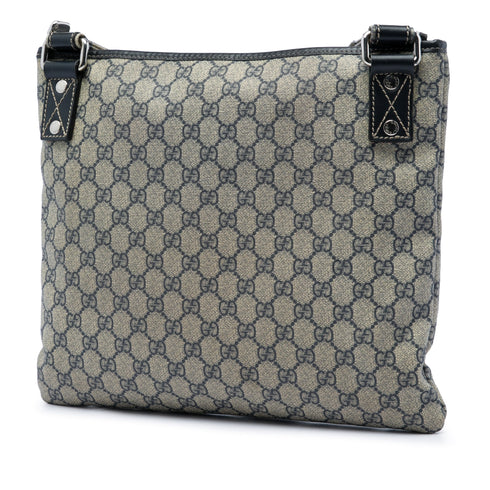 Web Loop Flat Messenger GG Coated Canvas Large