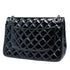 Classic Double Flap Bag Quilted Patent Jumbo