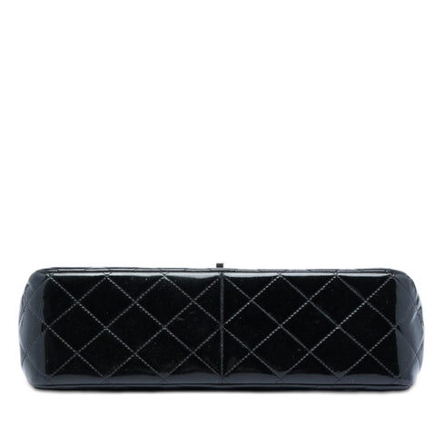 Classic Double Flap Bag Quilted Patent Jumbo