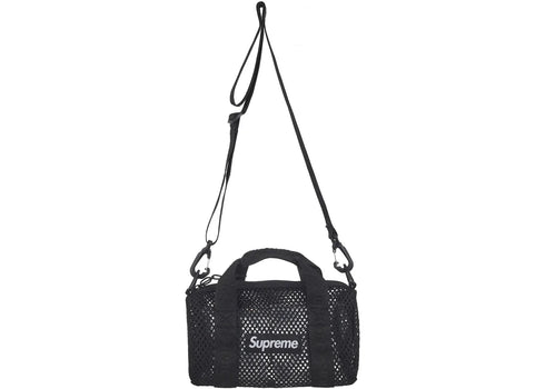 Supreme Mesh Mini Duffle Bag (SS25) Black