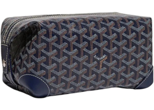 Goyard Boeing 25 Toilet Bag Navy Blue
