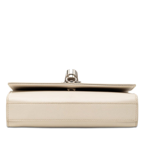 Classic Monogram Tassel Crossbody Bag Leather Small