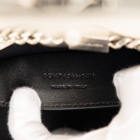 Classic Monogram Tassel Crossbody Bag Leather Small