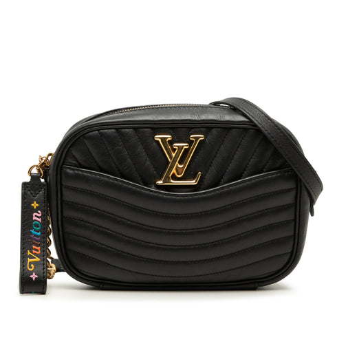 New Wave Camera Bag Quilted Leather