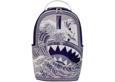 Sprayground Porcelain Wave Backpack Multicolor