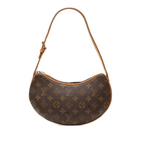 Croissant Handbag Monogram Canvas PM