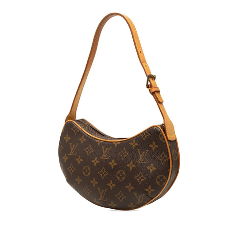 Croissant Handbag Monogram Canvas PM