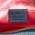 Pearly GG Marmont Shoulder Bag Embellished Matelasse Denim Small