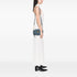 Pearly GG Marmont Shoulder Bag Embellished Matelasse Denim Small