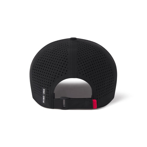 0818. Tetra-Lite® Sport Cap - Black/White "ASRV"