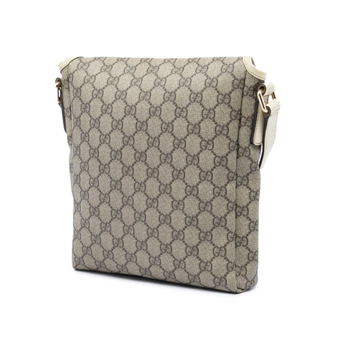 Flap Messenger GG Coated Canvas Small