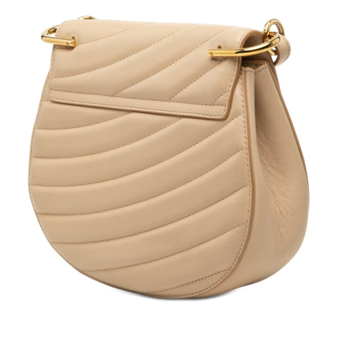 Drew Bijou Crossbody Bag Quilted Leather Small