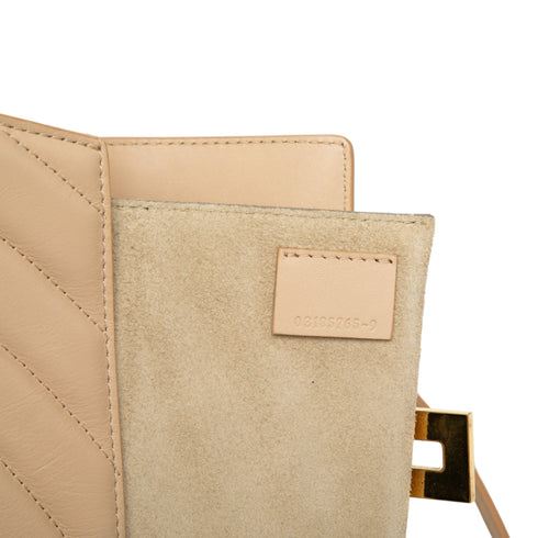 Drew Bijou Crossbody Bag Quilted Leather Small