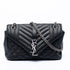 Classic Monogram Slouchy Envelope Satchel Mixed Matelasse Leather Medium