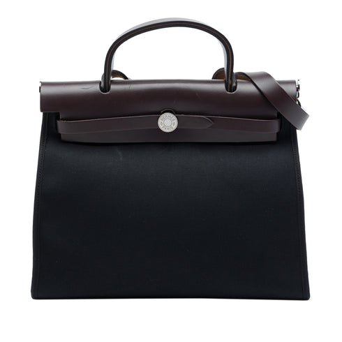 Herbag Zip Leather and Toile 31