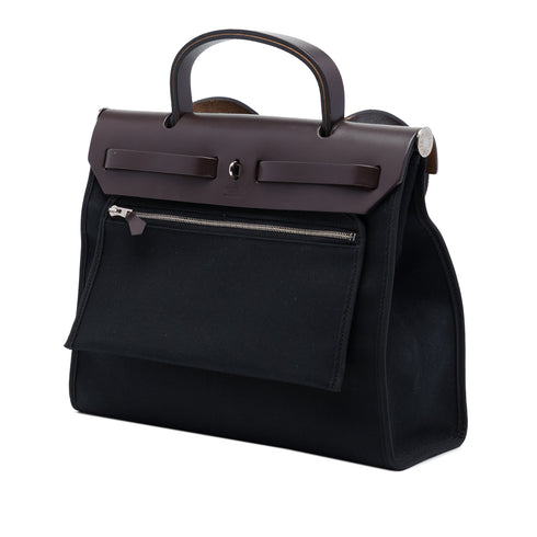 Herbag Zip Leather and Toile 31