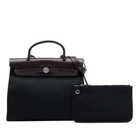 Herbag Zip Leather and Toile 31