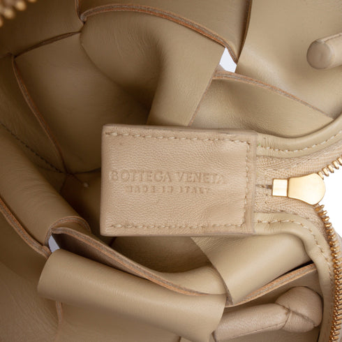 Cassette Camera Crossbody Bag Maxi Intrecciato Leather Small