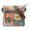 Courrier Zip Messenger GG Coated Canvas with Applique Medium