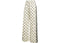 adidas Women's Satin Polka Dots Wide Leg Pant Off White