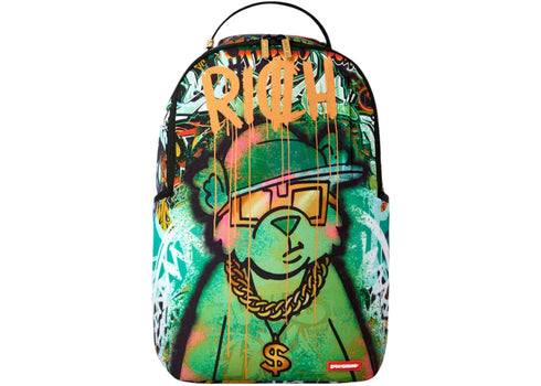 Sprayground Moneybear Tunnel Mural Backpack Multicolor