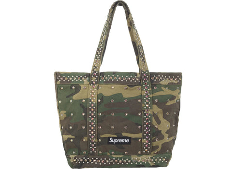 Supreme b.b. Simon Denim Tote Bag Woodland Camo