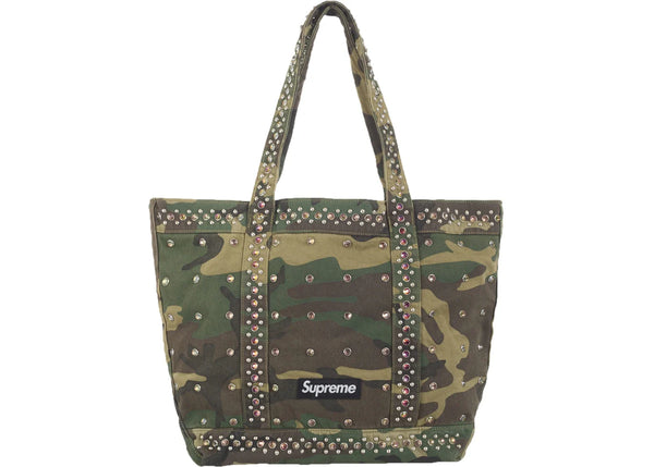 Supreme b.b. Simon Denim Tote Bag Woodland Camo