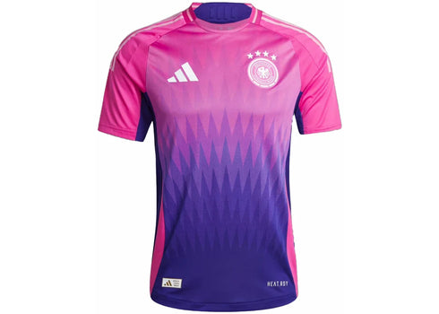 adidas Germany 2024 Away Authentic Jersey Semi Lucid Fuchsia/Team College Purple