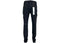 Purple Brand P002-Ndbr825 Knee Slit Rinse Slim Jean Black