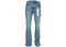 Purple Brand P004-FFWL425 Flare Worn Jean Indigo