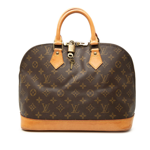 Alma Handbag Monogram Canvas MM
