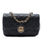 Vintage CC Chain Flap Bag Quilted Lambskin Mini