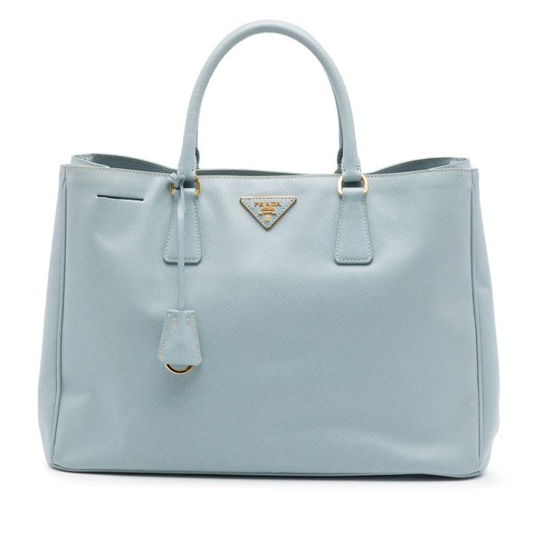 Lux Open Tote Saffiano Leather Large
