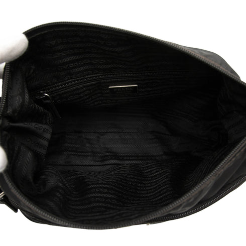 Front Pocket Messenger Bag Tessuto Medium