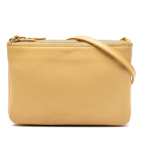 Trio Crossbody Bag Leather Small