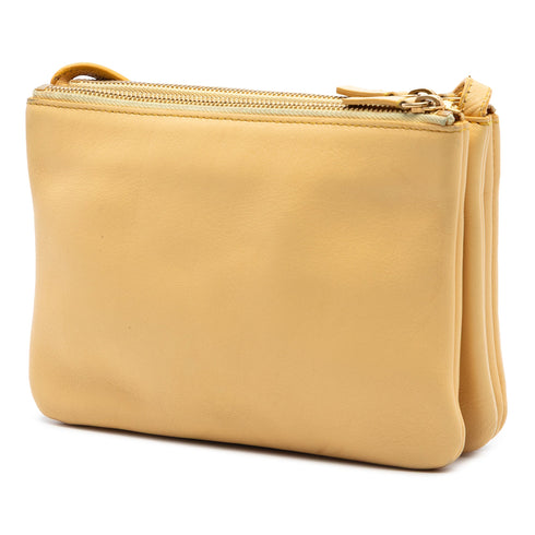 Trio Crossbody Bag Leather Small