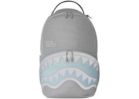 Sprayground Shark Central Mesh DLXS Backpack White