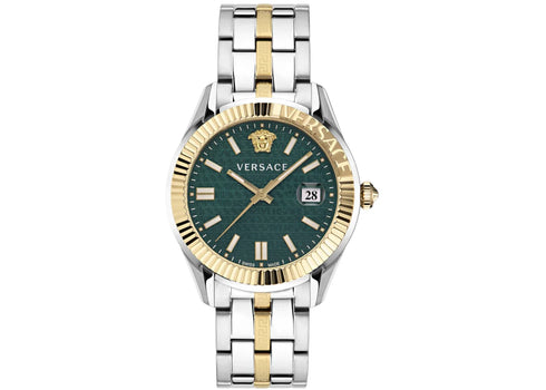 Versace Greca Time VE3K00422 (Green Guilloche)