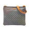 Zip Top Messenger Bag GG Coated Canvas Large