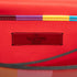 1973 Va Va Voom Clutch Striped Leather Medium