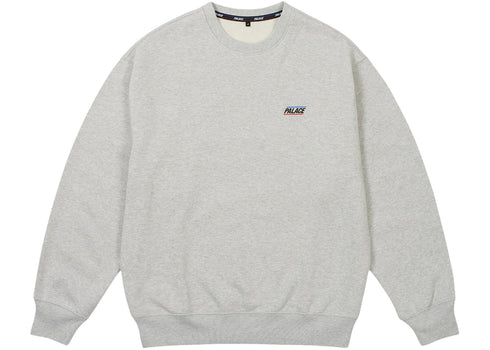 Palace Basically A Crew (SS26) Grey Marl