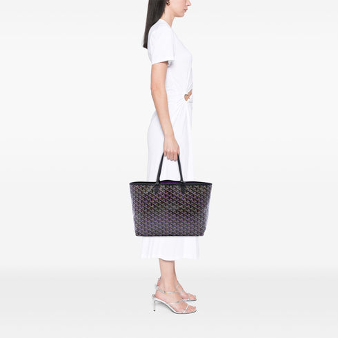 Saint Louis Tote Claire Voie Coated Canvas PM