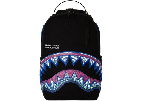 Sprayground x Sandflower A.I. African Intelligence Born And Raised Backpack Multicolor
